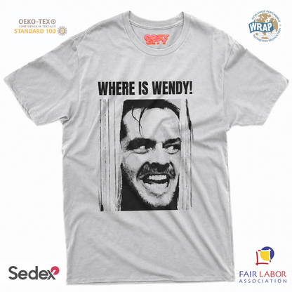 maglietta t-shirt- where is Wendy!