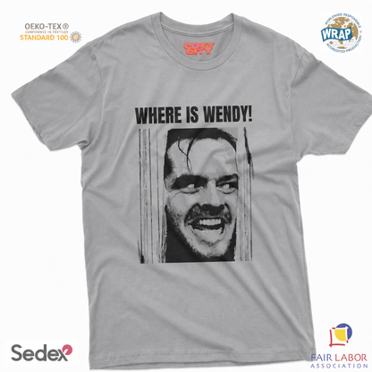 maglietta t-shirt- where is Wendy!