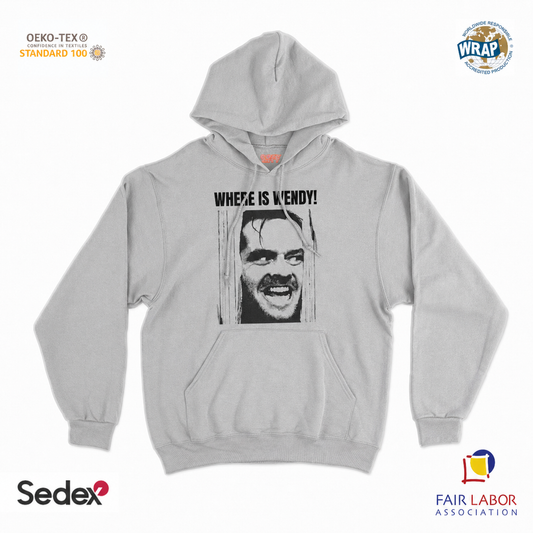 felpa_cappuccio cappuccio unisex- where is Wendy!