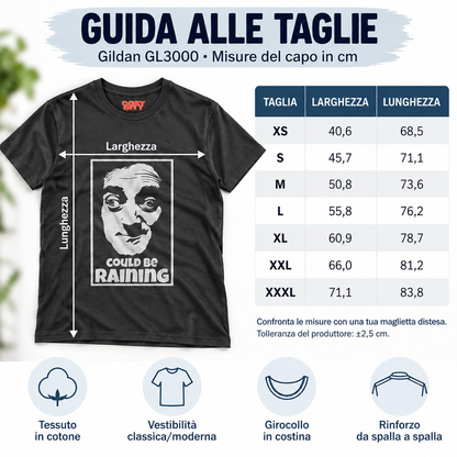 maglietta t-shirt- frankenstein igor potrebbe piovere