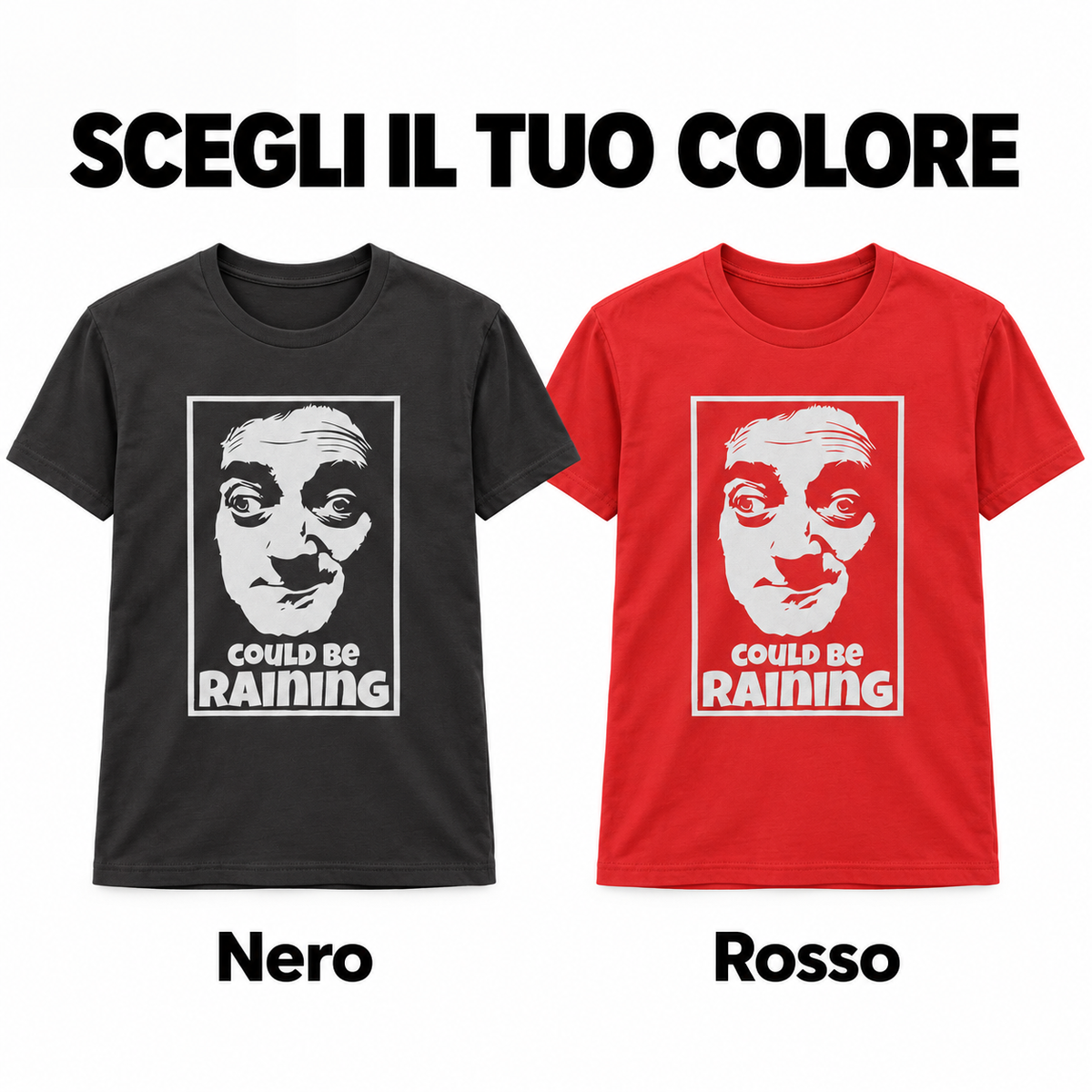 maglietta t-shirt- frankenstein igor potrebbe piovere