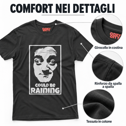 maglietta t-shirt- frankenstein igor potrebbe piovere