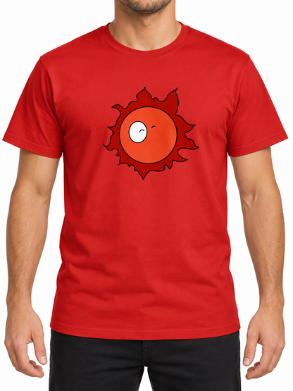 maglietta t-shirt- sole manga