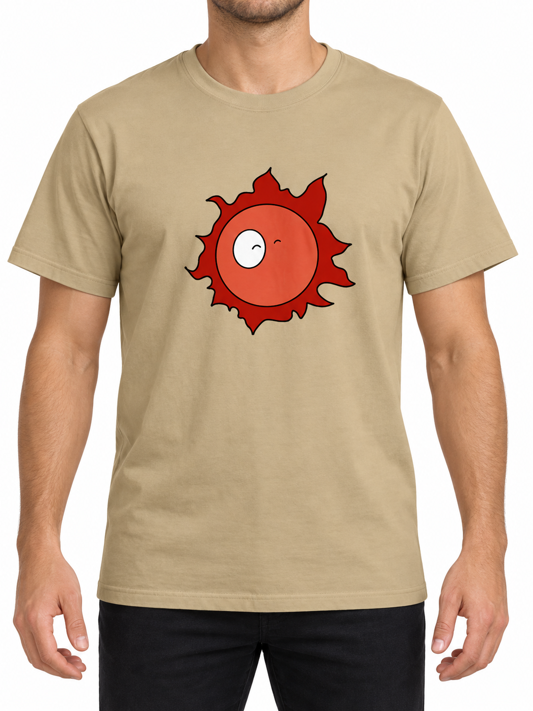 maglietta t-shirt- sole manga