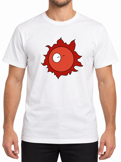 maglietta t-shirt- sole manga