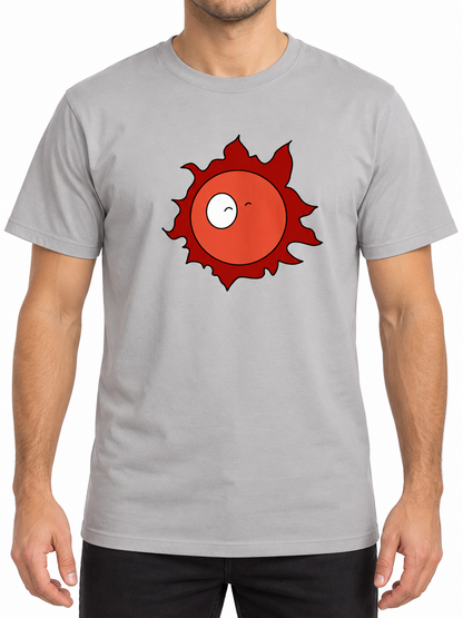 maglietta t-shirt- sole manga