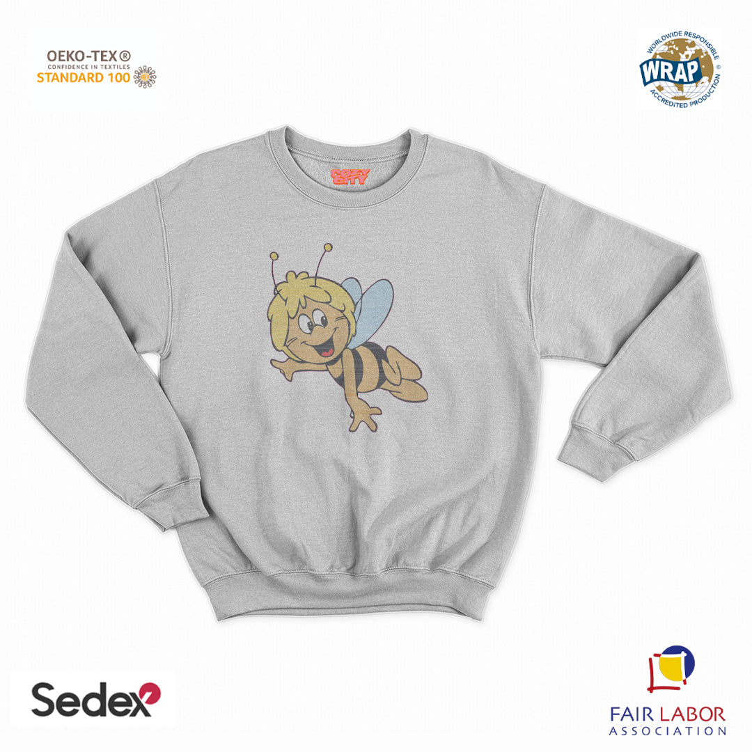 felpa con girocollo unisex- ape maia