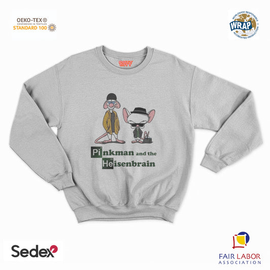 felpa con girocollo unisex- mignolo pinkman