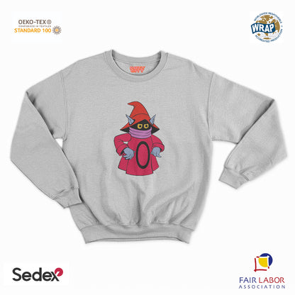 felpa con girocollo unisex-4 orko fantasma