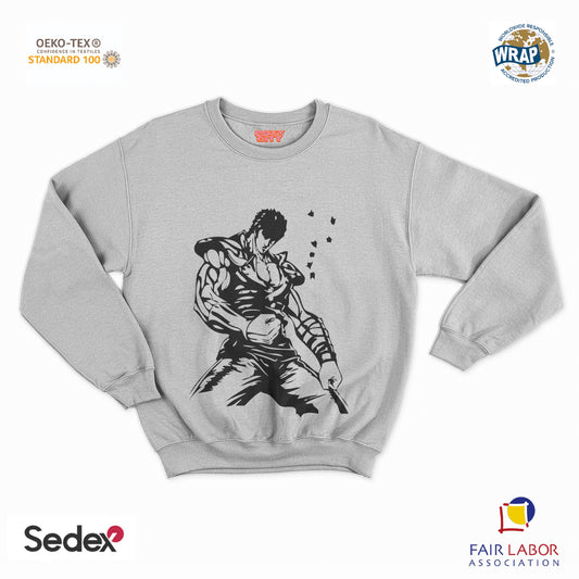 felpa con girocollo unisex- ken