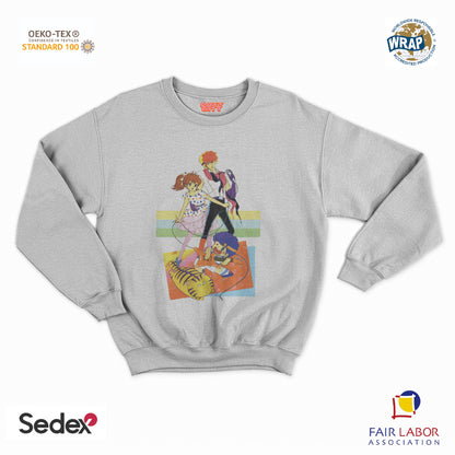 felpa con girocollo unisex- kiss me licia