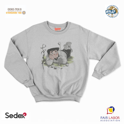 felpa con girocollo unisex- lotti manga golf