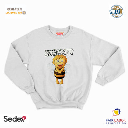 felpa con girocollo unisex- maia