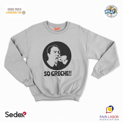 felpa con girocollo unisex- so greche carlo