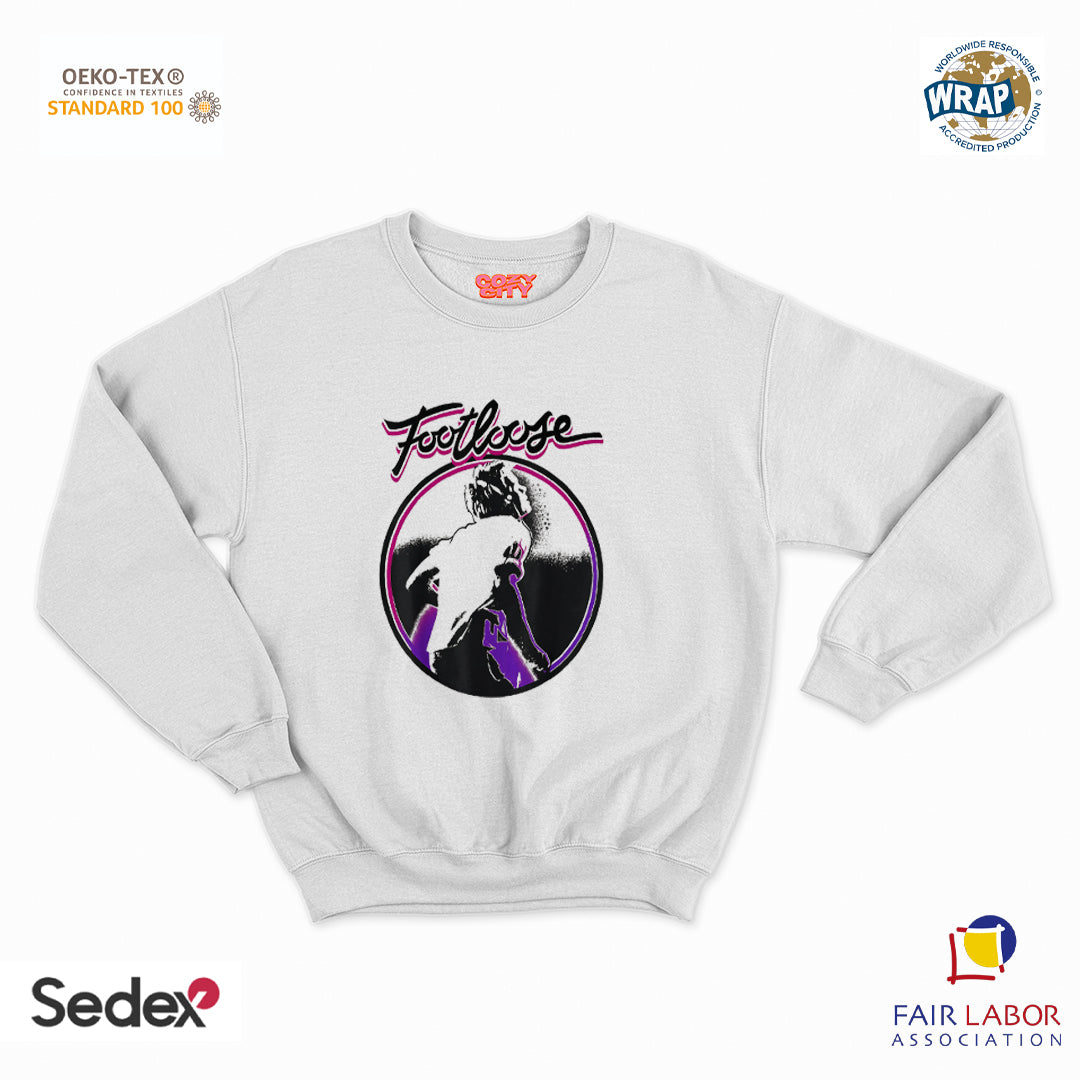 felpa con girocollo unisex- balli pericolosi