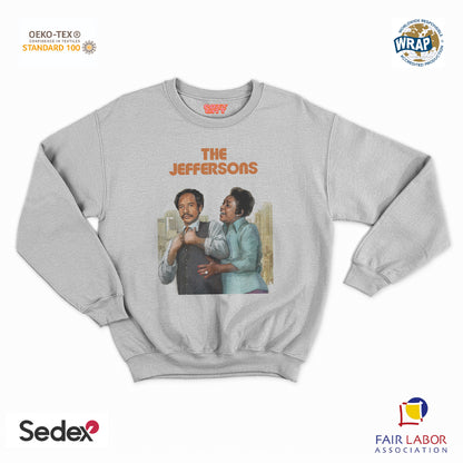 felpa con girocollo unisex- the jeffersons
