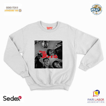 felpa con girocollo unisex- i ragazzi logo