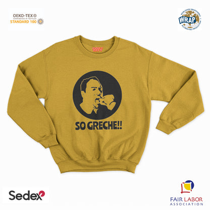 felpa con girocollo unisex- so greche carlo