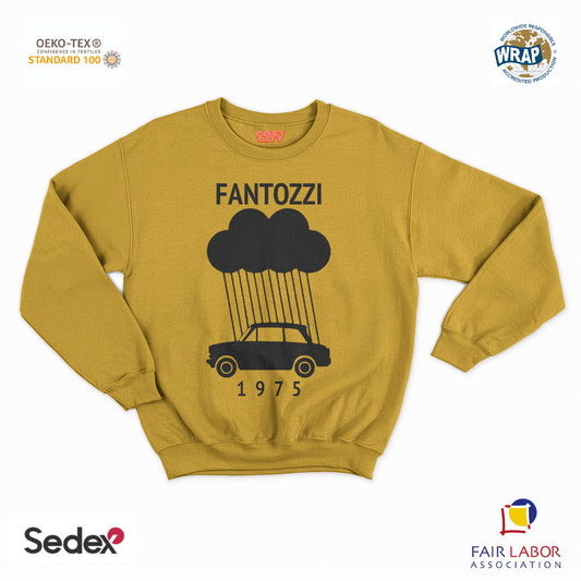 felpa con girocollo unisex- ugo nuvola 1975