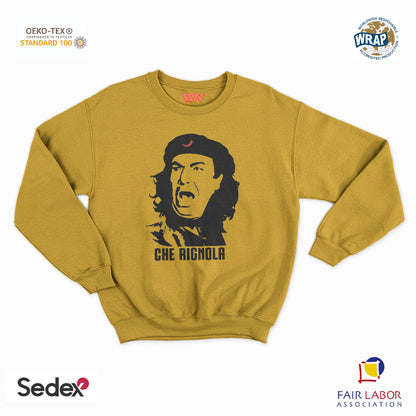 felpa con girocollo unisex- lino che rignola