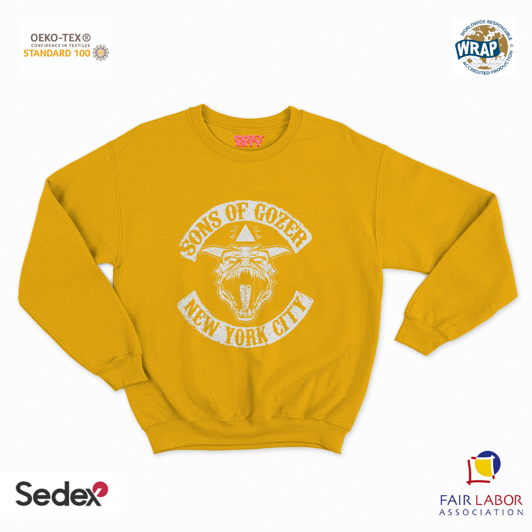 felpa con girocollo unisex- sons of goze