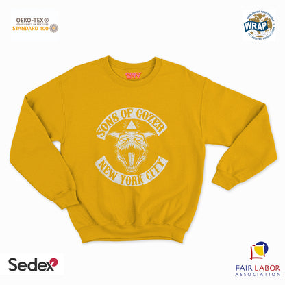 felpa con girocollo unisex- sons of goze