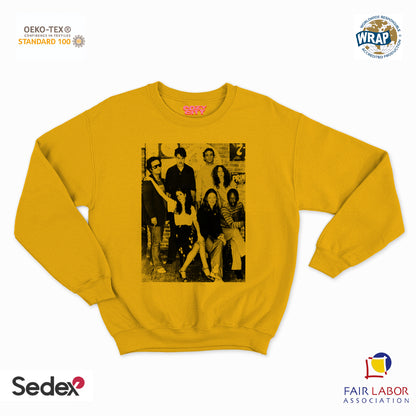felpa con girocollo unisex- snl 70s original