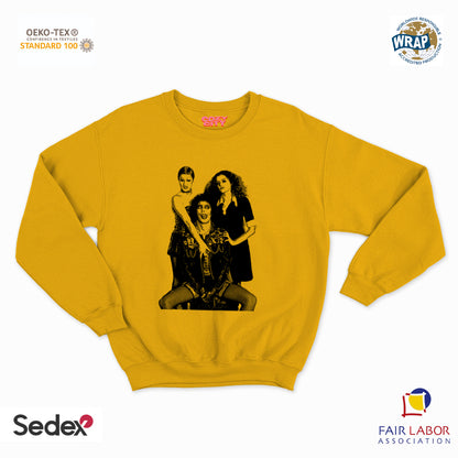 felpa con girocollo unisex- rocky show