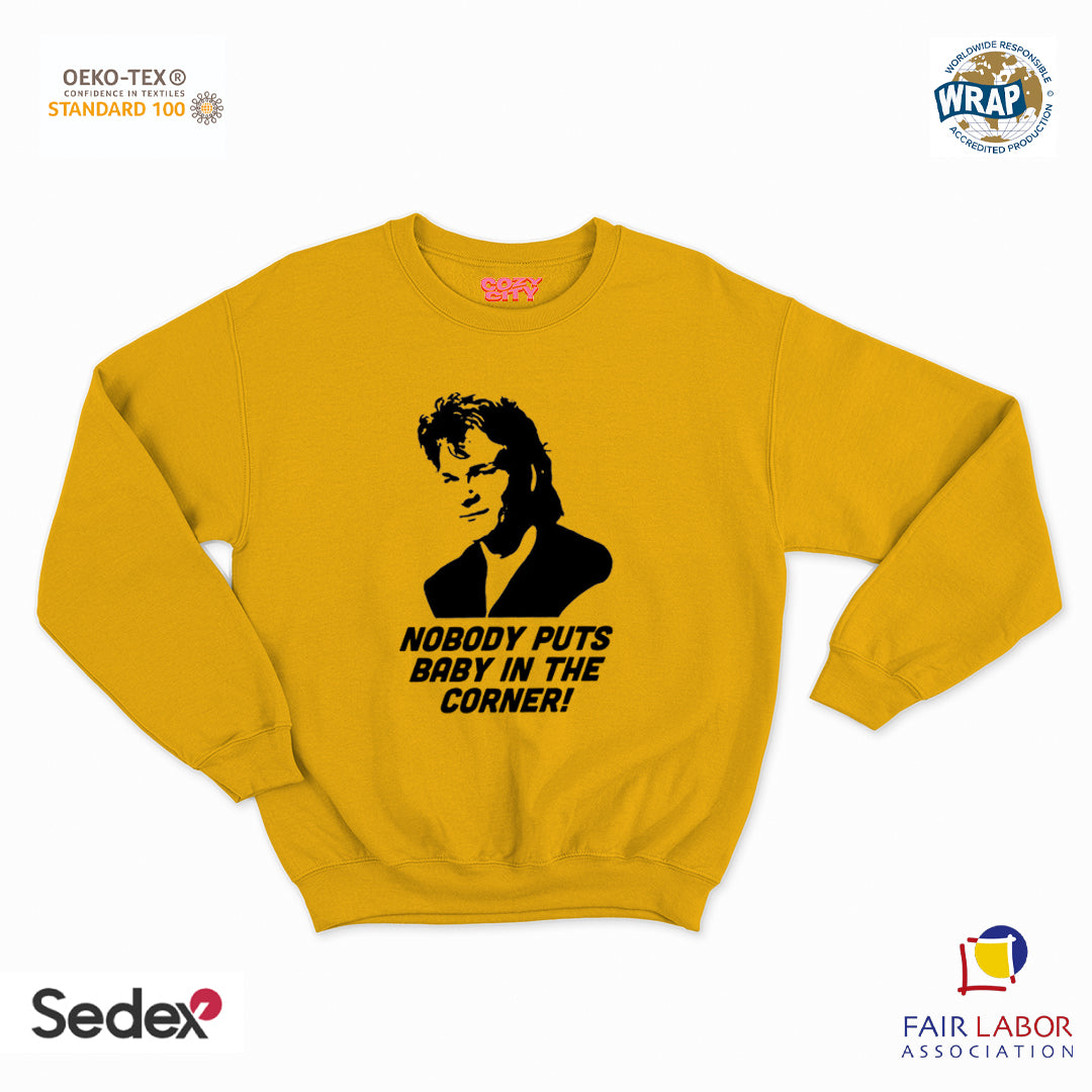 felpa con girocollo unisex- patrick