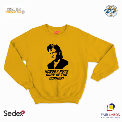 felpa con girocollo unisex- patrick