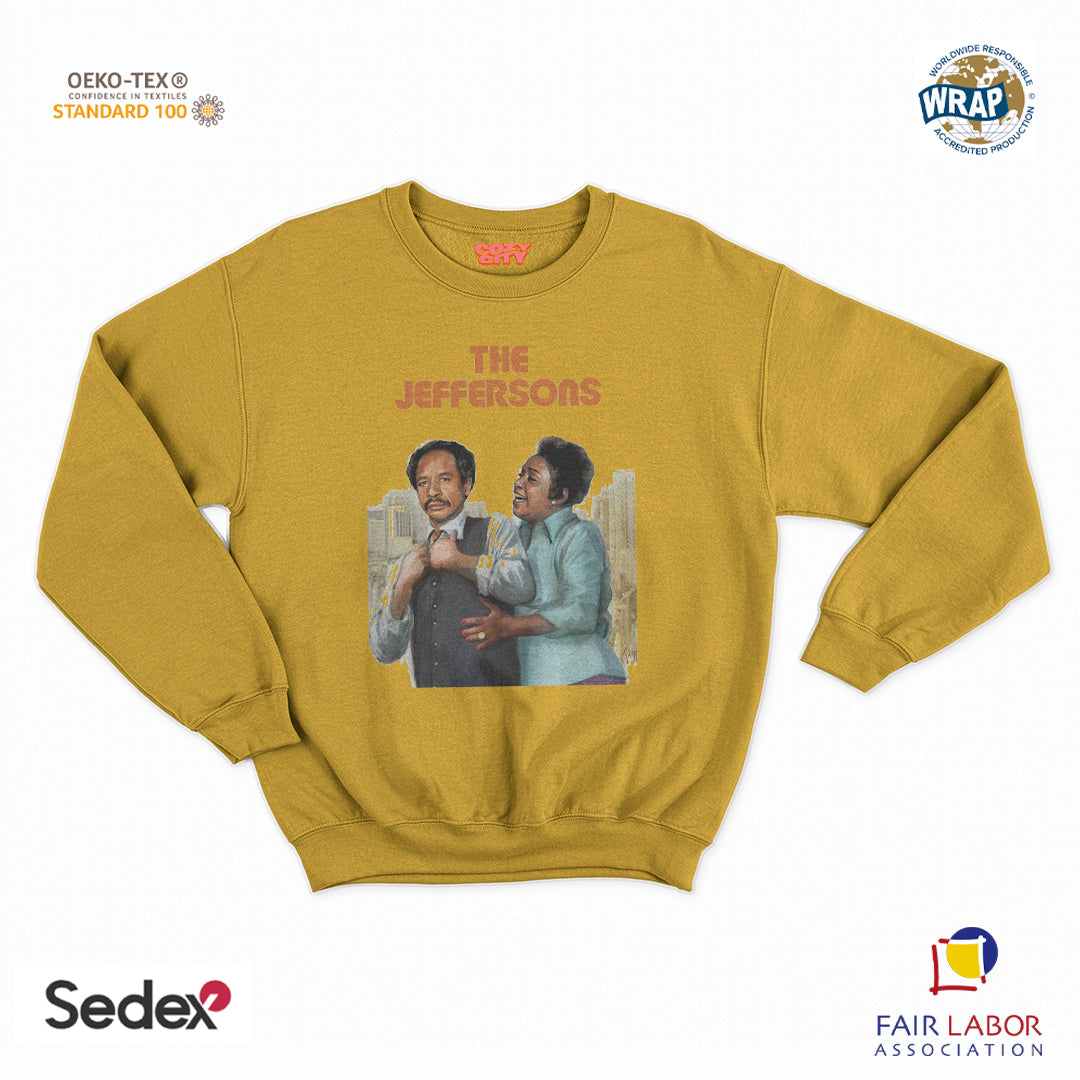 felpa con girocollo unisex- the jeffersons