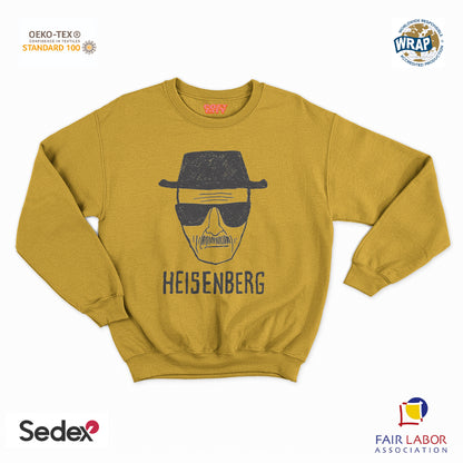 felpa con girocollo unisex- heisenberg
