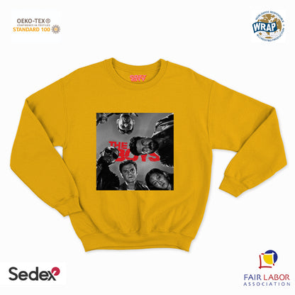 felpa con girocollo unisex- i ragazzi logo