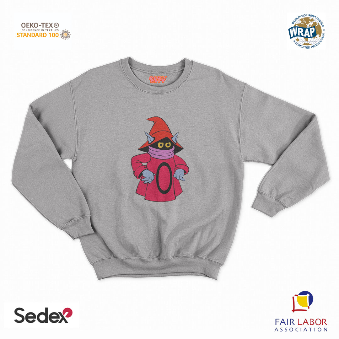 felpa con girocollo unisex-4 orko fantasma