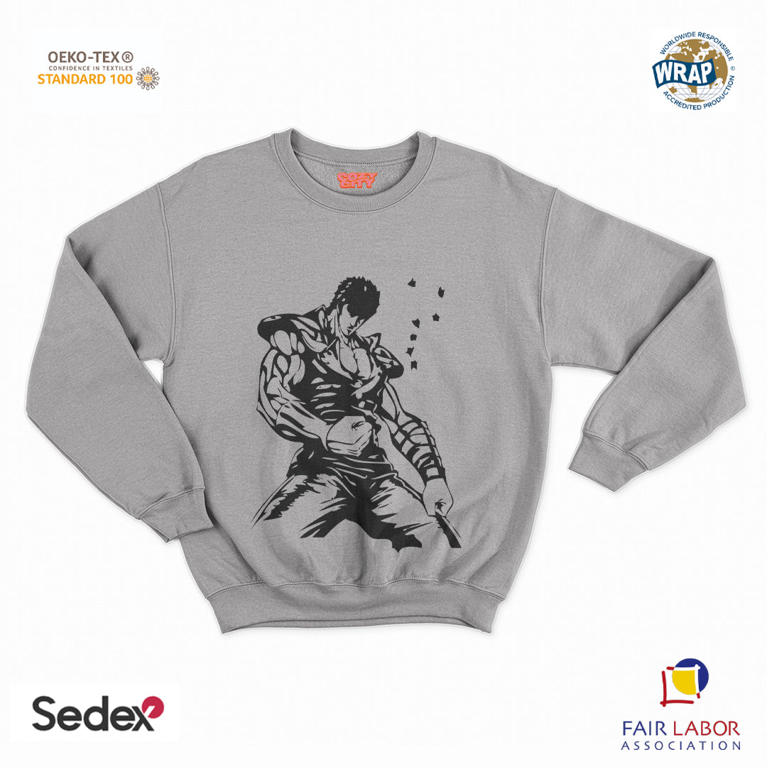 felpa con girocollo unisex- ken