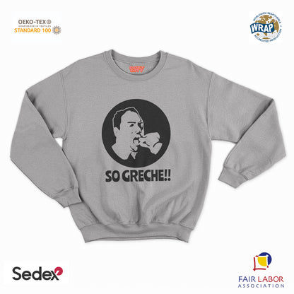 felpa con girocollo unisex- so greche carlo