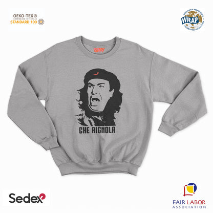 felpa con girocollo unisex- lino che rignola