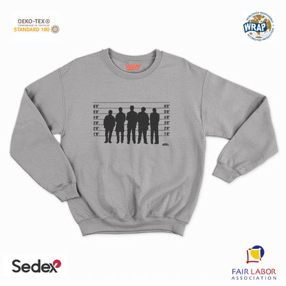 felpa con girocollo unisex- i soliti sospetti