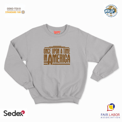 felpa con girocollo unisex- c era una colta in mafia