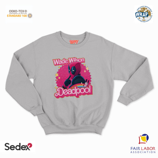 felpa con girocollo unisex- dead barb