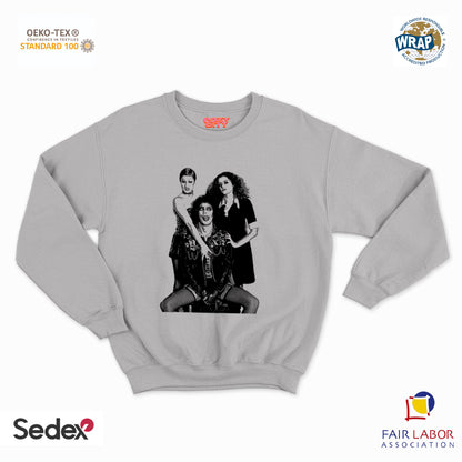 felpa con girocollo unisex- rocky show