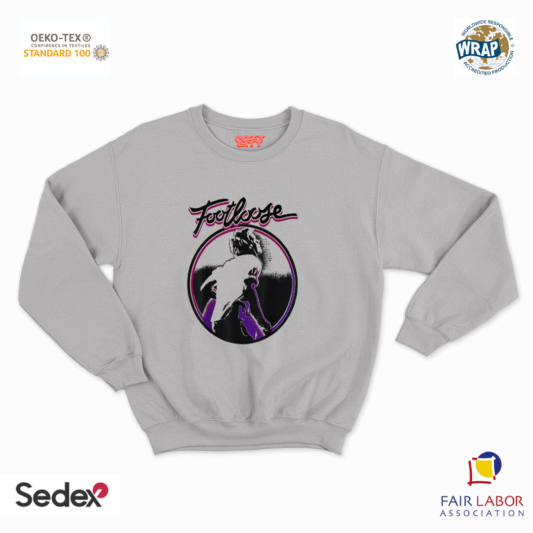 felpa con girocollo unisex- balli pericolosi