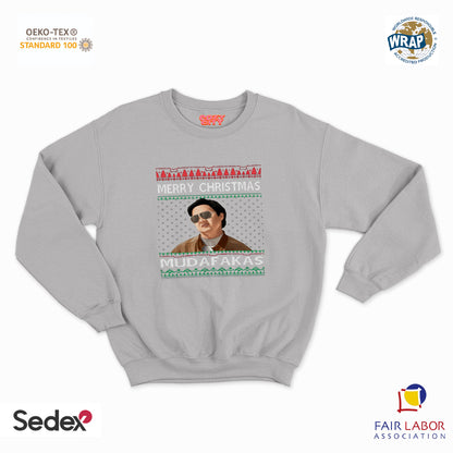 felpa con girocollo unisex- chao christmas