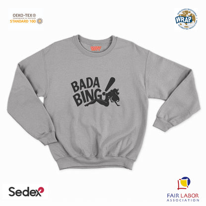 felpa con girocollo unisex- bada bing mafia