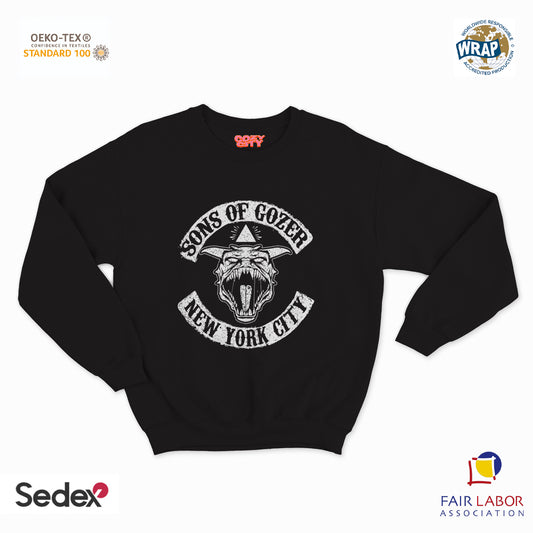 felpa con girocollo unisex- sons of goze