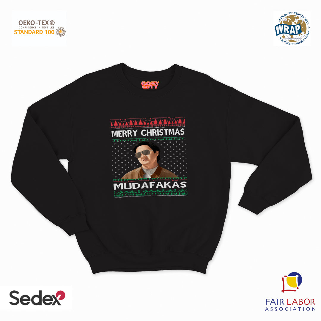 felpa con girocollo unisex- chao christmas
