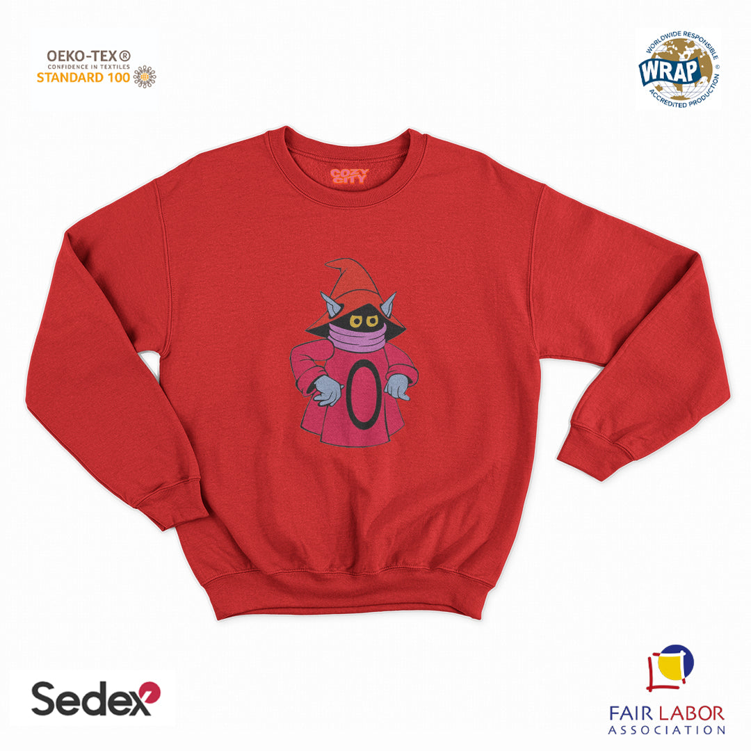 felpa con girocollo unisex-4 orko fantasma