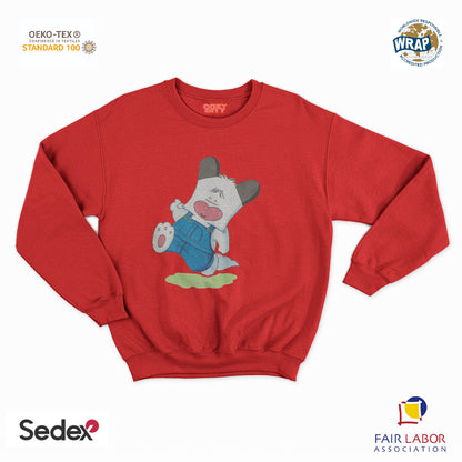 felpa con girocollo unisex- spanck