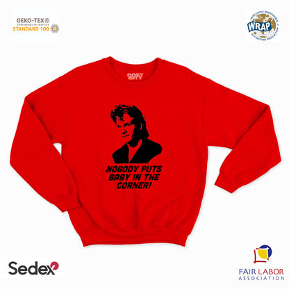 felpa con girocollo unisex- patrick