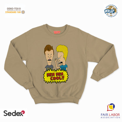 felpa con girocollo unisex- cartoni music tv
